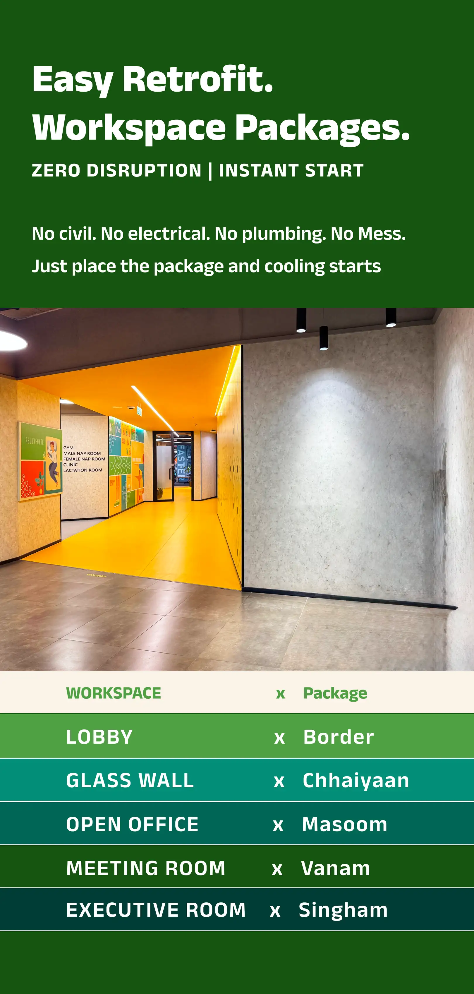 Before: standard office space