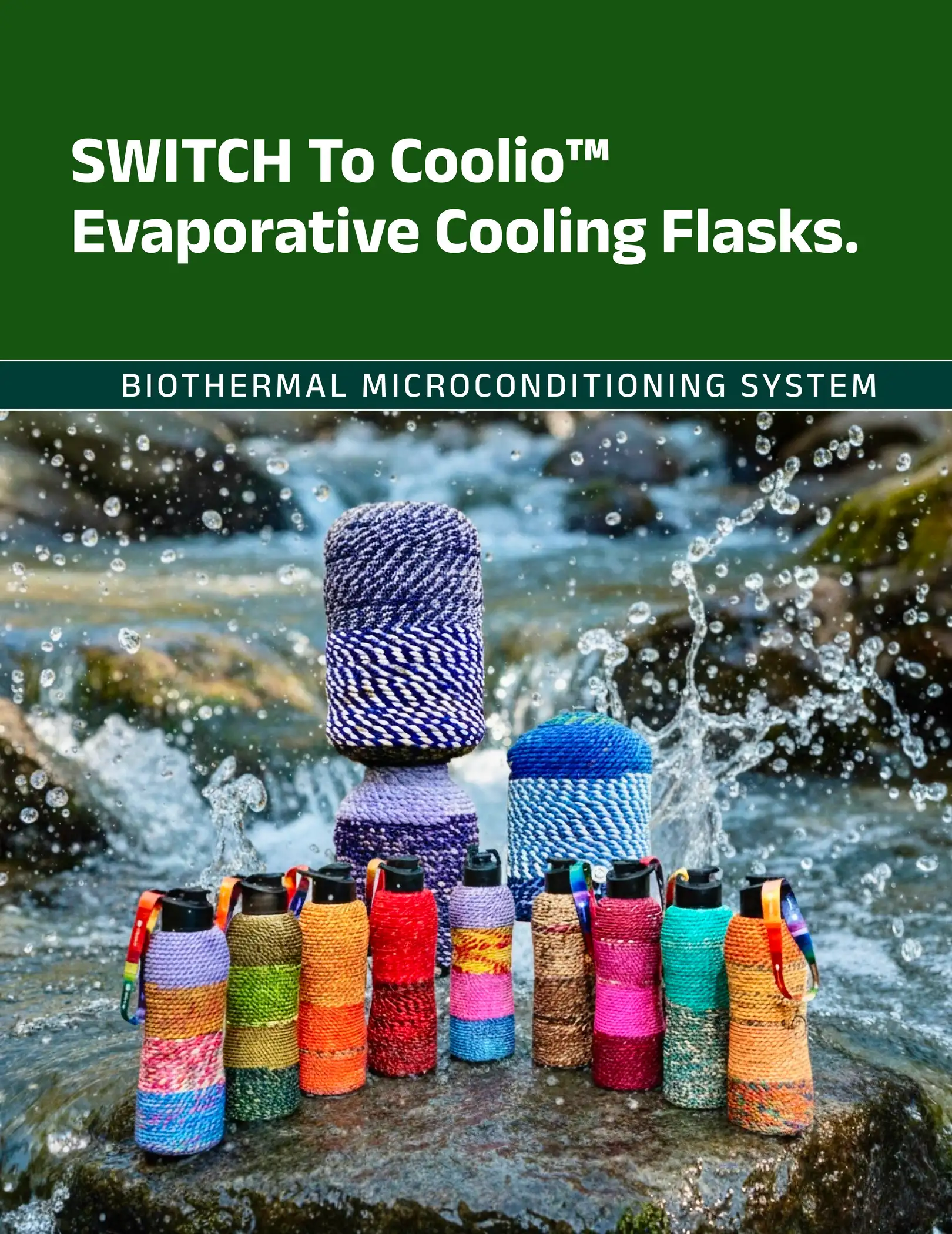 SWITCH To Coolio Evaporative Cooling Flasks.
