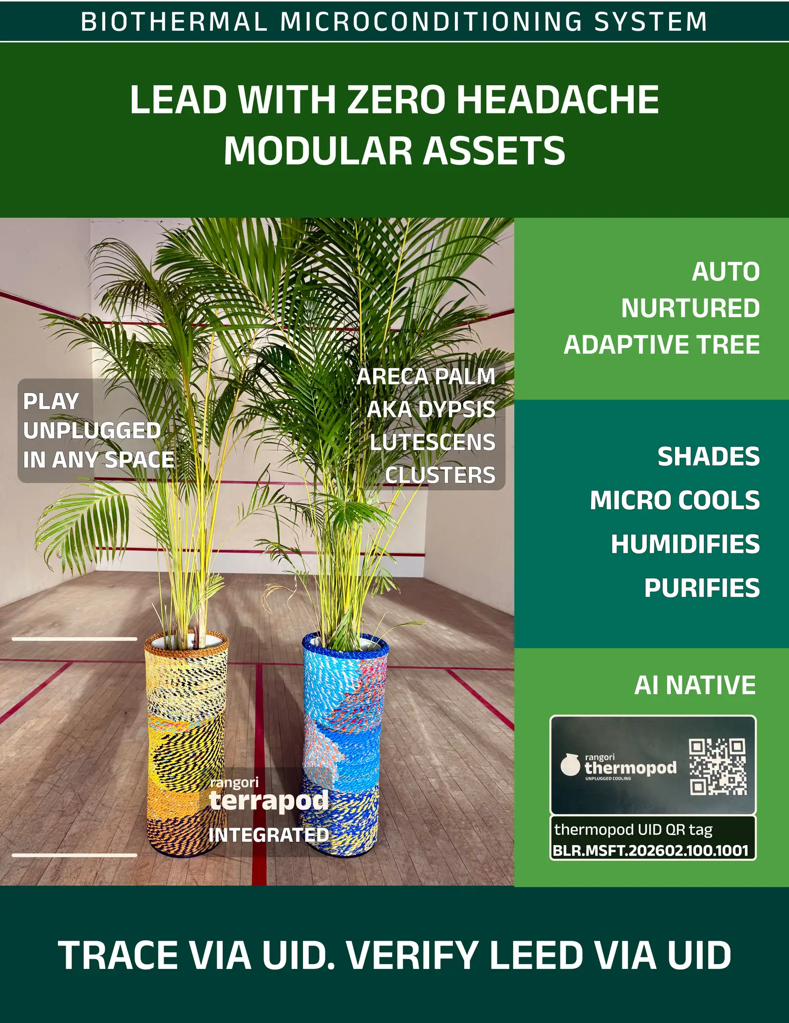 LEAD WITH ZERO HEADACHE MODULAR ASSETS