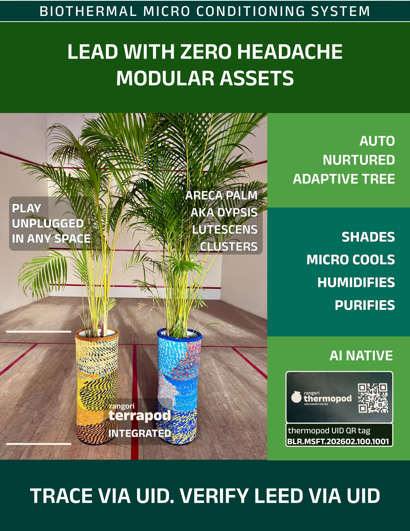 LEAD WITH ZERO HEADACHE MODULAR ASSETS