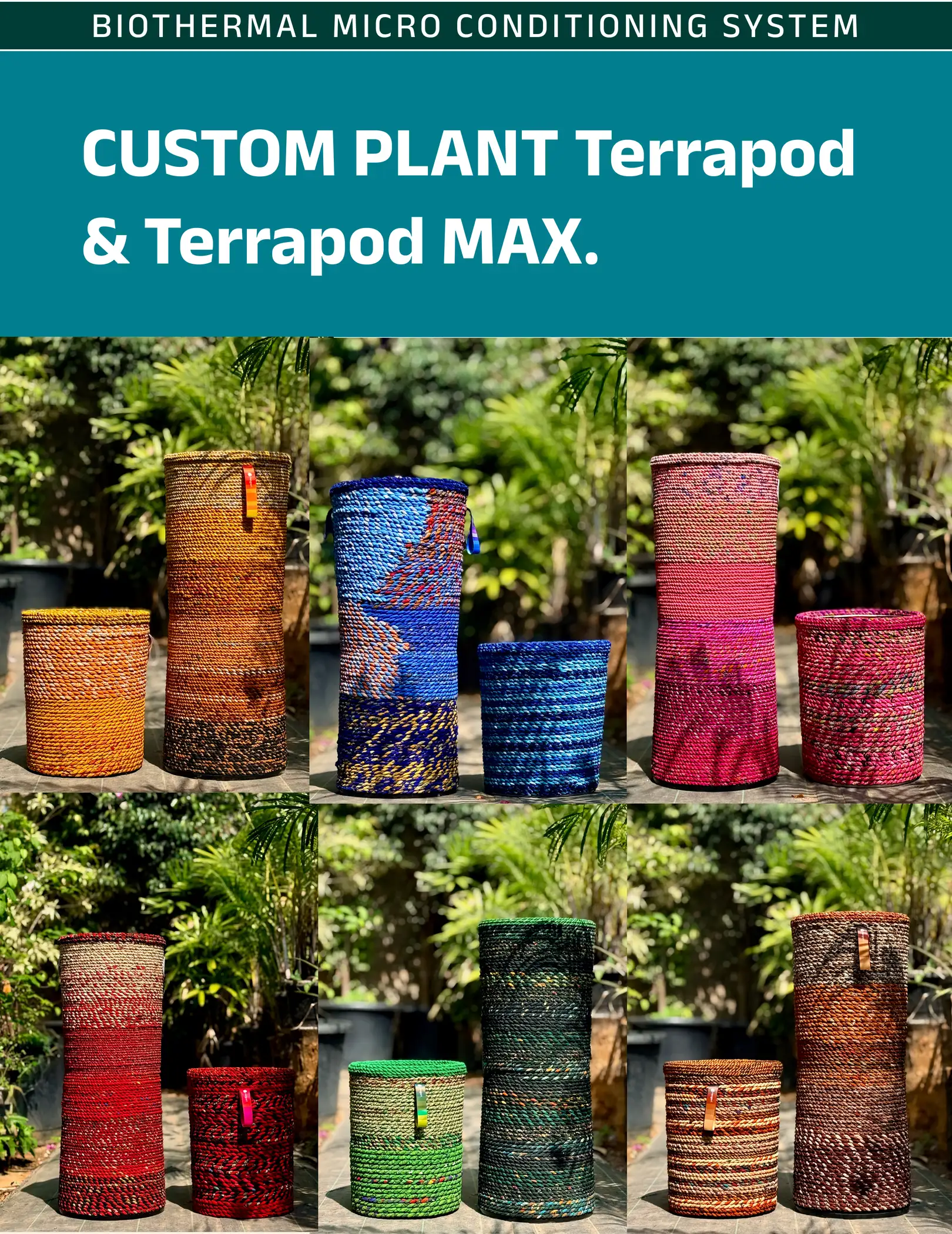 CUSTOM PLANT Terrapod & Terrapod MAX.