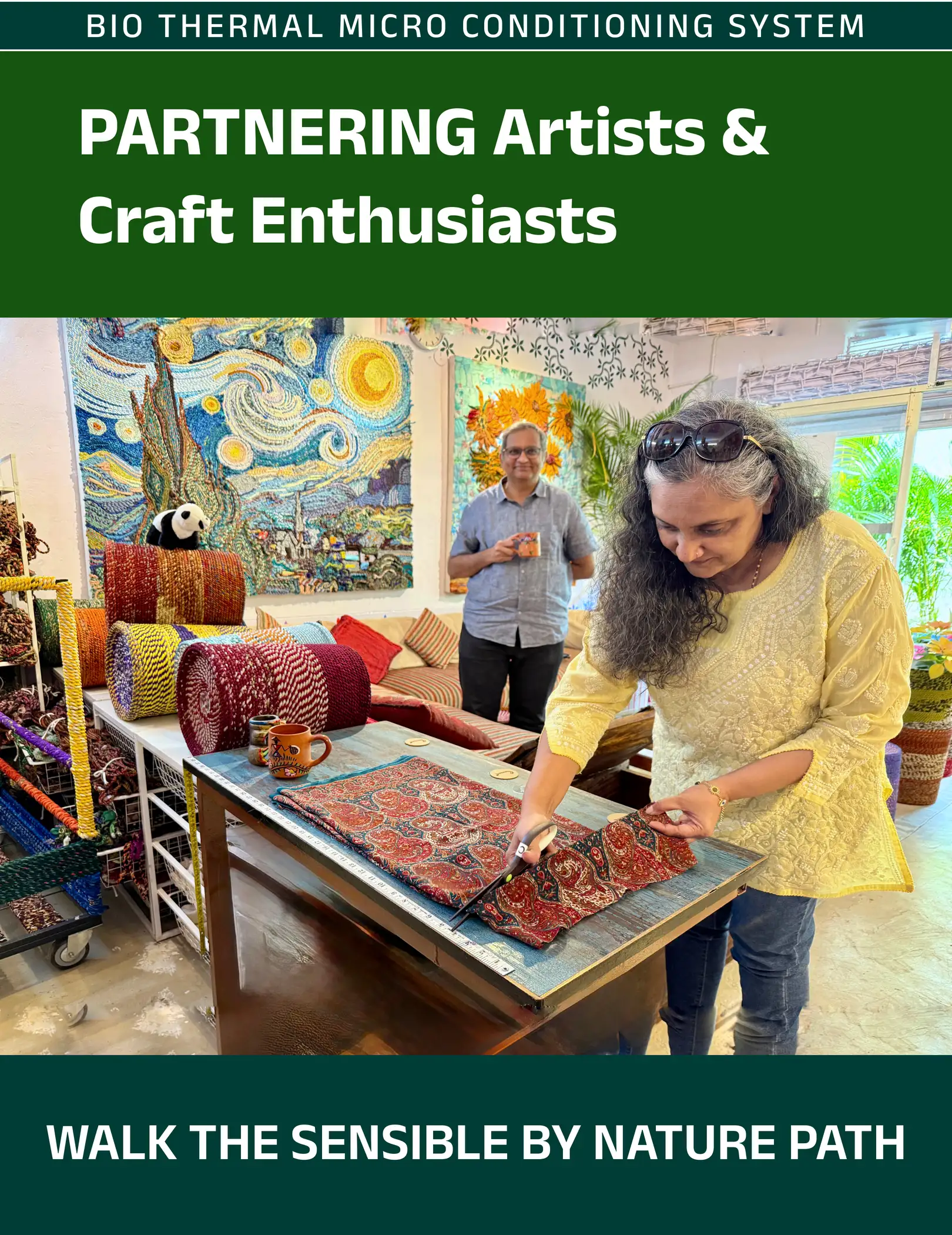 PARTNERING Artists & Craft Enthusiasts