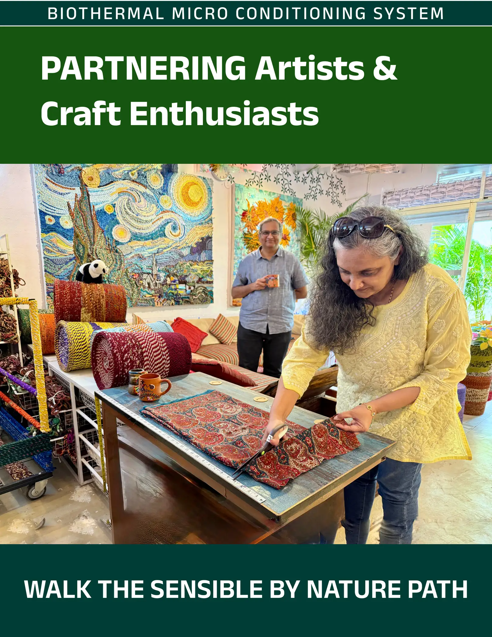 PARTNERING Artists & Craft Enthusiasts