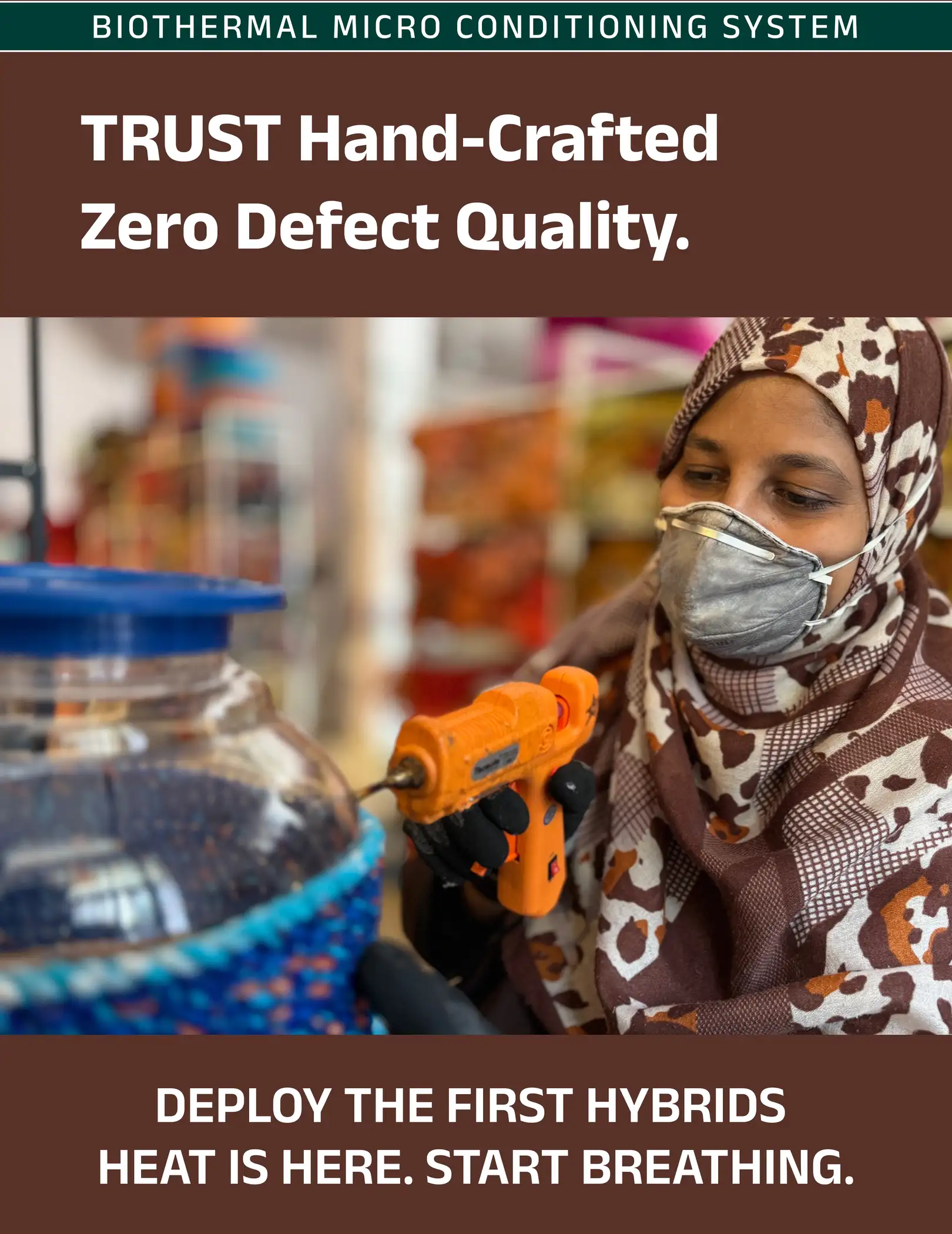 TRUST Hand-Crafted Zero Defect Quality.