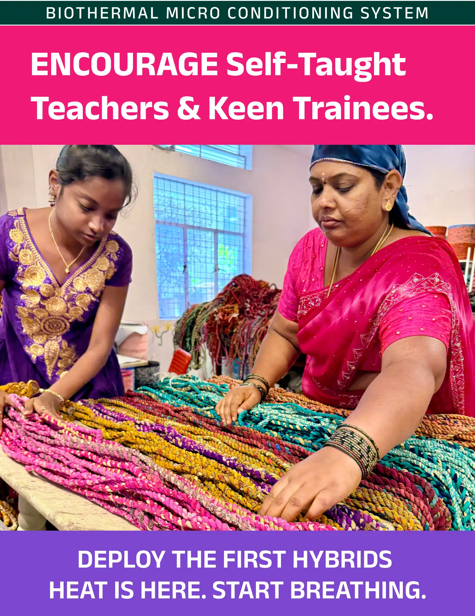 ENCOURAGE Self-Taught Teachers & Keen Trainees.