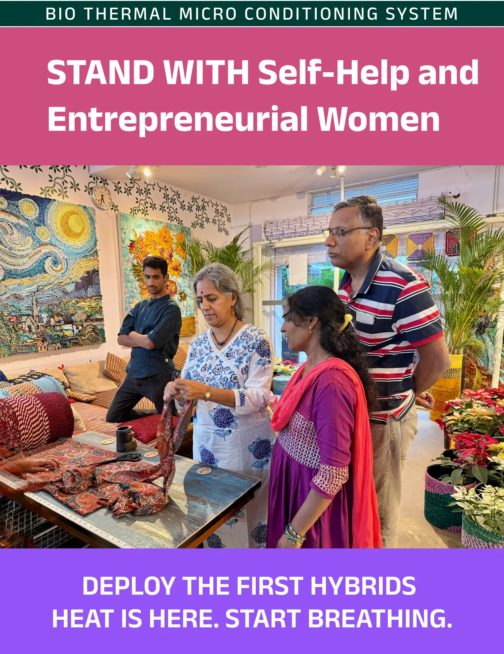 STAND WITH Self-Help and Entrepreneurial Women