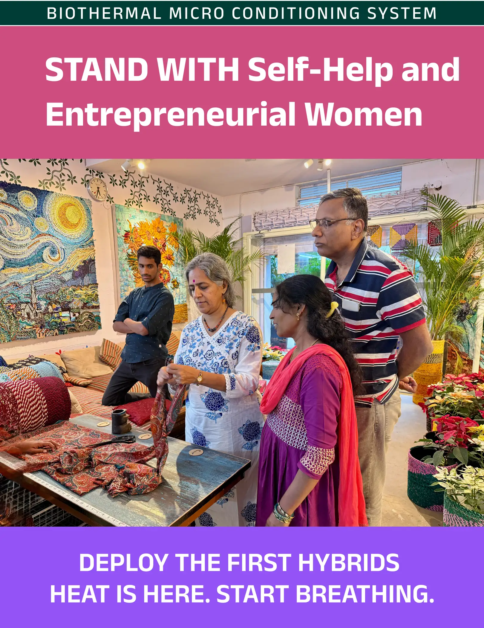 STAND WITH Self-Help and Entrepreneurial Women